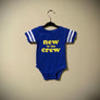 Retro New to the Crew onesie