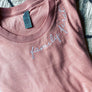 Family First Embroidered Tee