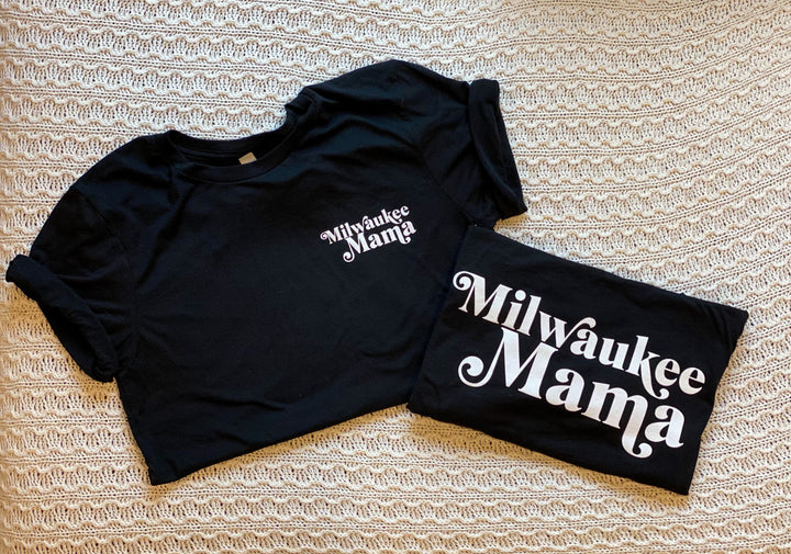 Milwaukee Mama Curved Tee