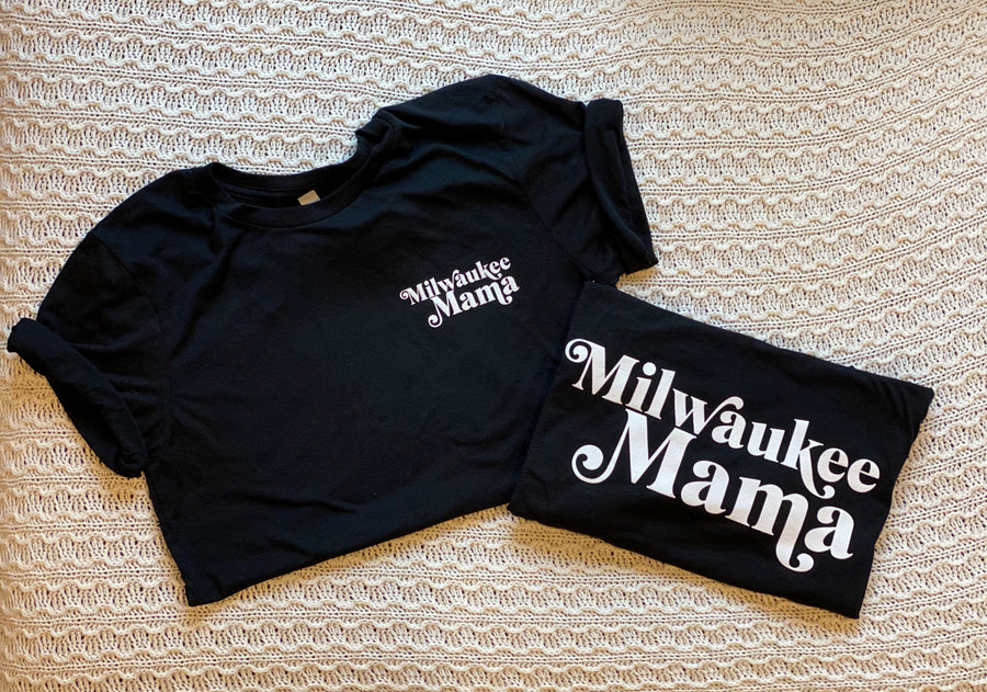 Milwaukee Mama Curved Tee
