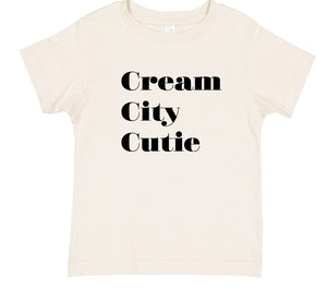 Cream City Cutie - Stacked Tee
