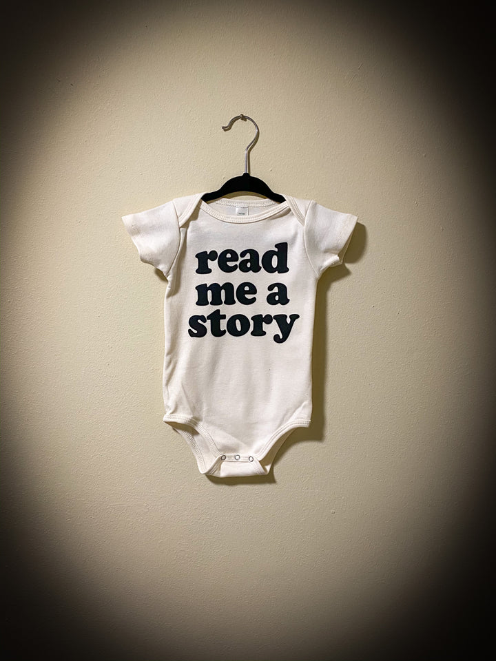 Read Me A Story Organic Onesie