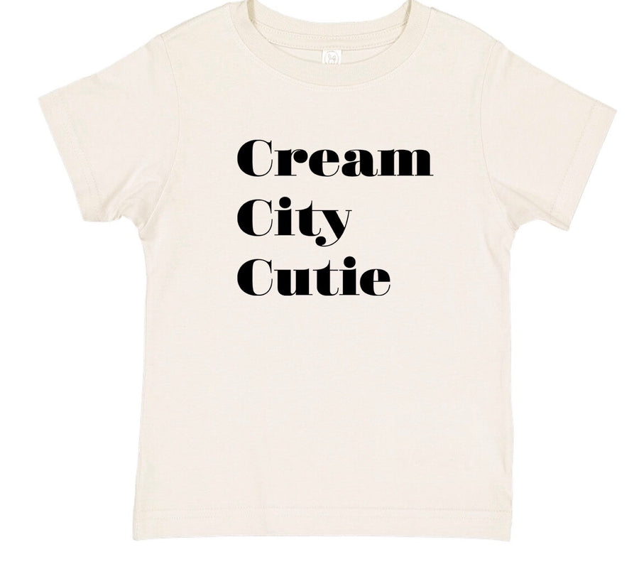 Cream City Cutie - Stacked Tee